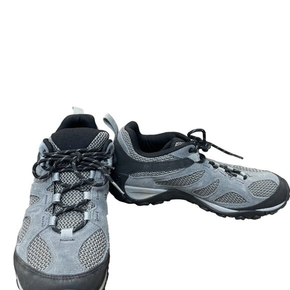 Merrell Other - Merrell Mens Gray Black suede mesh Lows Hiking trail Sneakers SZ 10 SKU 9420